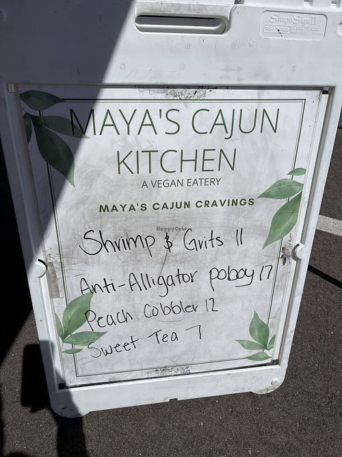 Menú  at Maya's Cajun Kitchen in Mesa