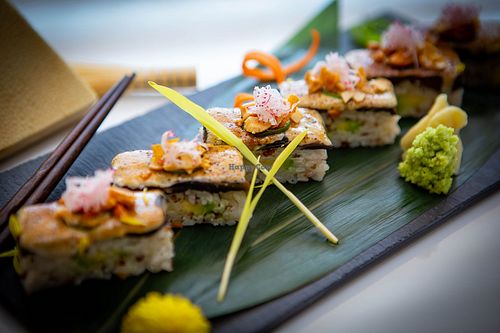 Unique sushi at Oplante in Laval