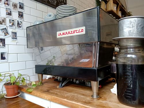 Inside the cafe (July 2025) at Phinista Cafe in Boston