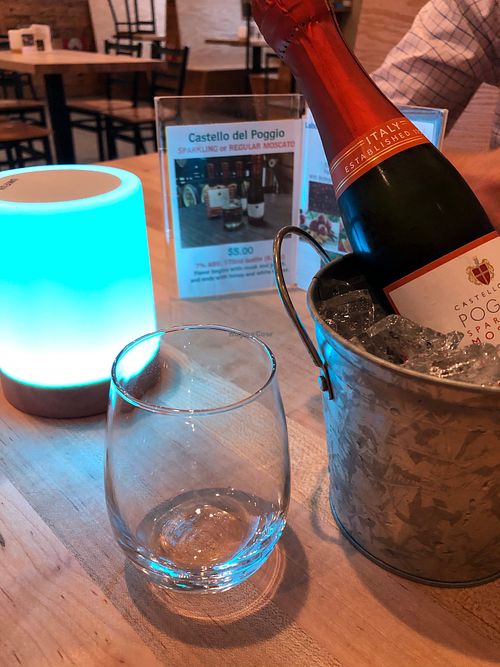 Cute service at Guardian Brewing Company in Saugatuck