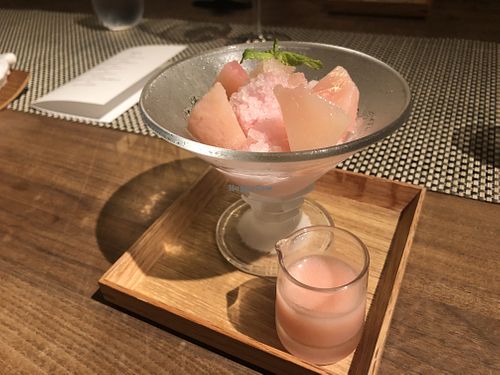 Desert at Coconoma Season Dining in Tokyo