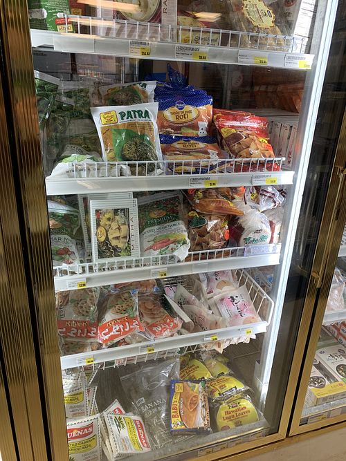 Frozen veg meal starters at The New Central Market in Anchorage