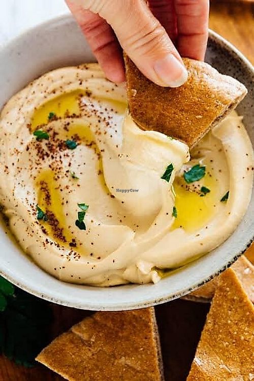 yum at Gourmet Hummus and More in Playa Del Carmen