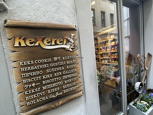 sign  at KeXerei in Dresden