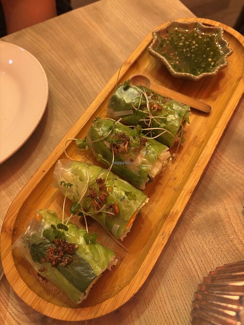 Summer Rolls  at Siam Siam in Brighton