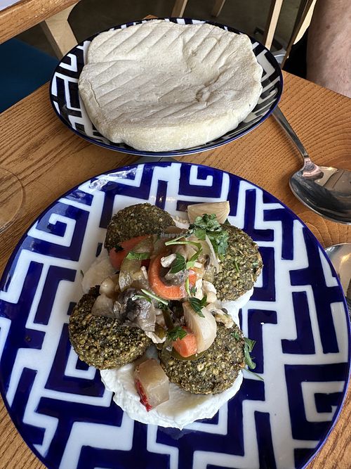 Falafel  at TIQA in Portland