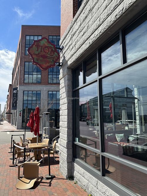 Facade  at TIQA in Portland