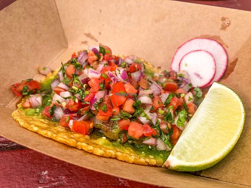 Nopales Taco at La Taquiza Vegana in Portland