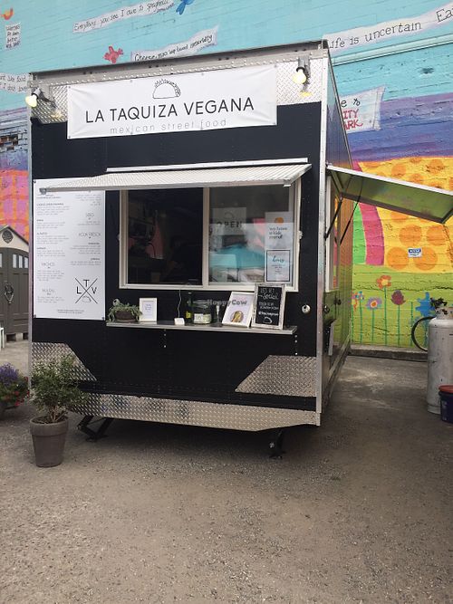 Front of cart   at La Taquiza Vegana in Portland