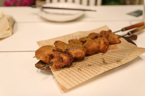 mushrooms at Vegegood 素来很好 in Shanghai