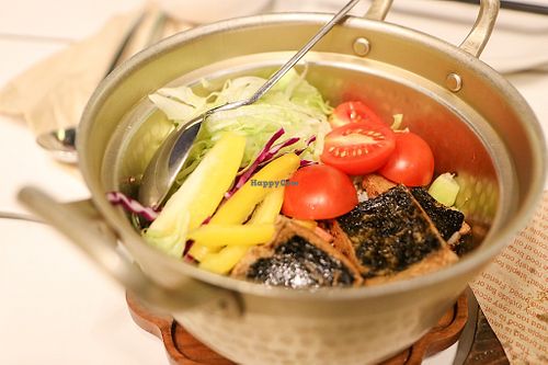 "fish" bowl at Vegegood 素来很好 in Shanghai