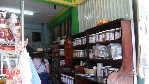 Bulk items... Nuts, seeds, grains, vitamins, superfoods, spices and more. at Salud Para Vida in San Pedro La Laguna