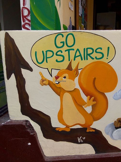 Go upstairs!  Restaurant, Bookstore, and more! at Salud Para Vida in San Pedro La Laguna