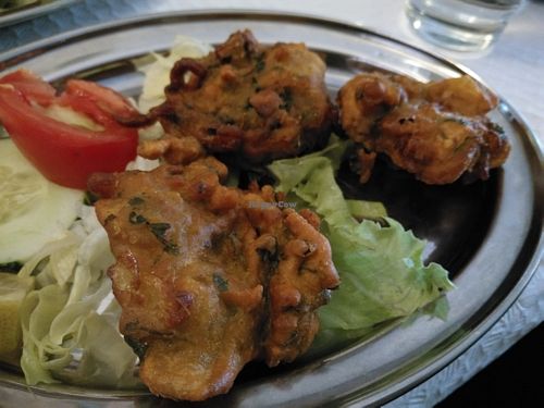 Pakodas de verdura mixta at Azafran in Alicante