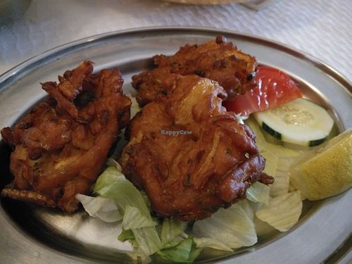 Onion Bhaji at Azafran in Alicante