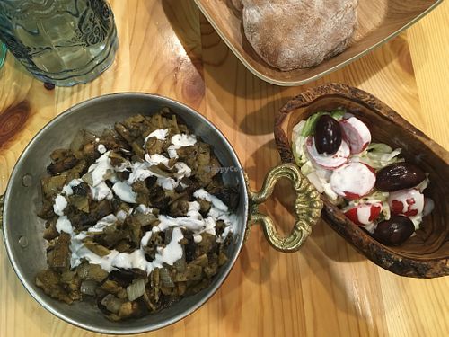 Seitan shawarma at C'est Bon Salades Maison in Marseille