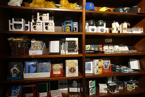 Another shelf at Phoenix Book Café in Klagenfurt