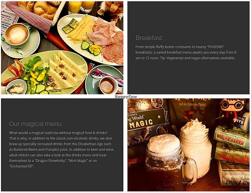 After my question about vegan options at their Facebook, they added this note to their website: this means they are totally open for suggestions and vegan friendly! at Phoenix Book Café in Klagenfurt