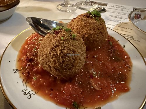 Arancini #Veganuary at Sonoma Wine Shop - La Bodega in Sebastopol