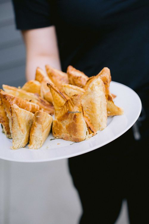 Braising Green Bourekas at Sonoma Wine Shop - La Bodega in Sebastopol