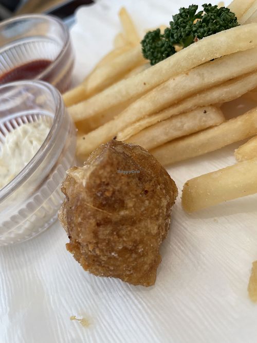 Fried tofu and French Fries   at KOMEDA is in Tokyo