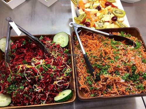 Salads at Wise Cicada Wholefood Cafe in Auckland