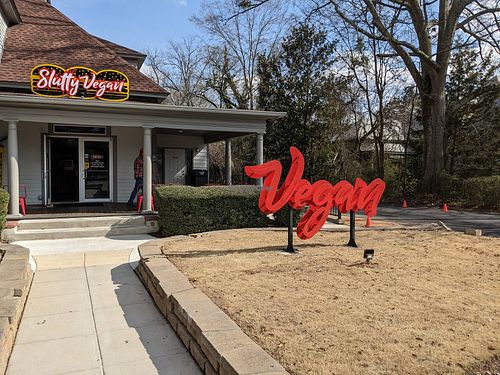 Street view at Slutty Vegan in Jonesboro