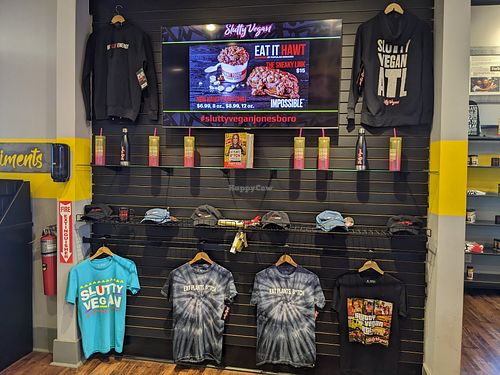 Merchandise at Slutty Vegan in Jonesboro