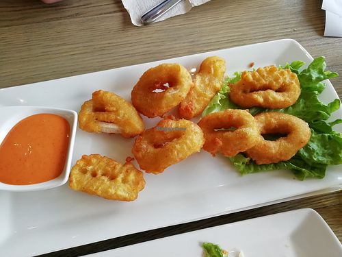 Spicy cha cha at Loving Hut in Reykjavik