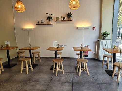 Remodeled seating area at Die Grüne Bude in Dortmund
