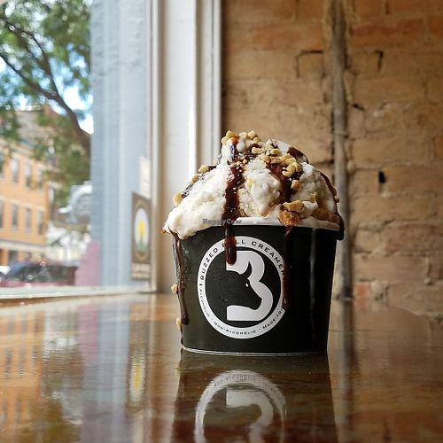 vegan option at Buzzed Bull Creamery in Pigeon Forge