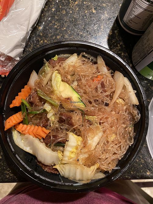 Pad Woosen (no egg, with veggie duck) at Hug Thai Cuisine in Bellmore