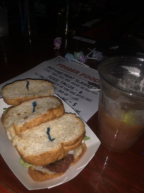 Halloween Sliders🎃 at Tom Kat Kafe in Gainesville