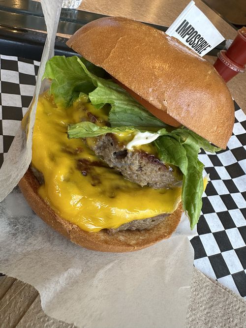   at New York Burger Co. in New York City