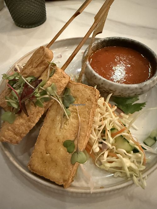 Tofu satay   at Thaihey Thaifood in New Orleans