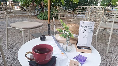 Nice garden at Vrt Lili Novy in Ljubljana