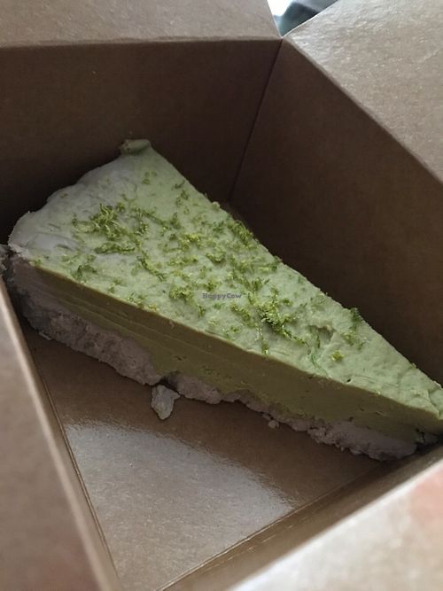 Key Lime Pie at Chef Sara's Raw Vegan Academy and Cafe in Cave Creek