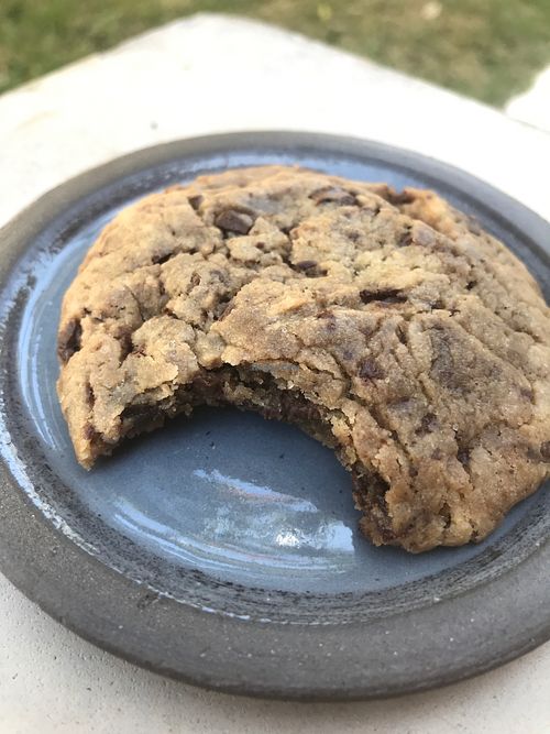 Vegan cookie at Concreto Coffee Crew in Brasilia