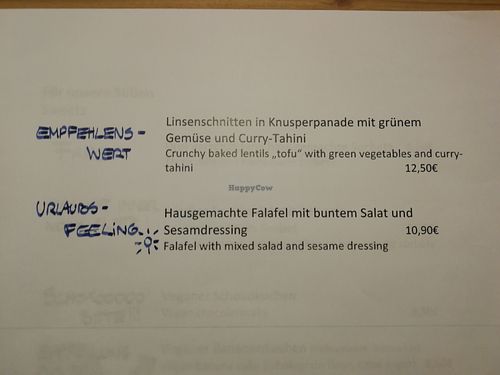 Menu  at Moserwirt Gasthof in Maria Alm