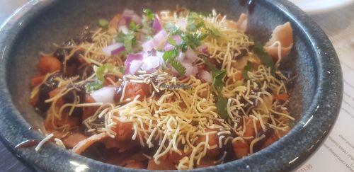 Papri Chat (vg) at Dosa Hut in Wolverhampton