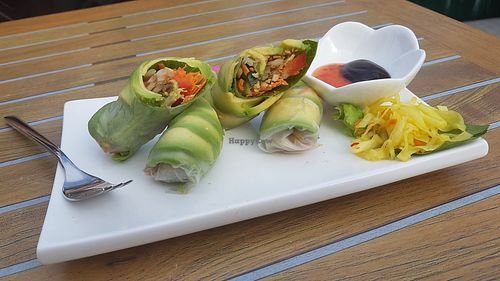 Avocado rolls. at Tau in Vienna