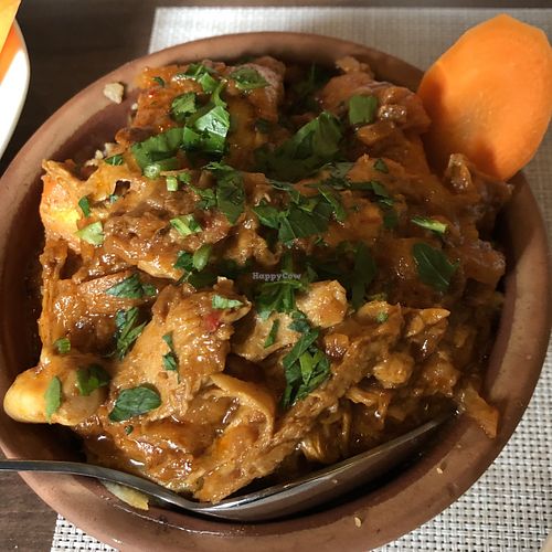 Mock chicken dish  at Forever in Malmo