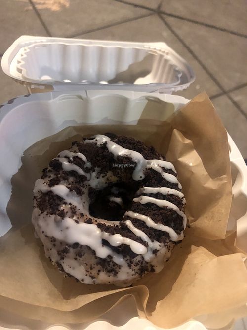 Cookies and cream donut  at Babes in Sacramento