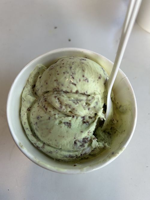 Mint chip - very minty!   at Babes in Sacramento