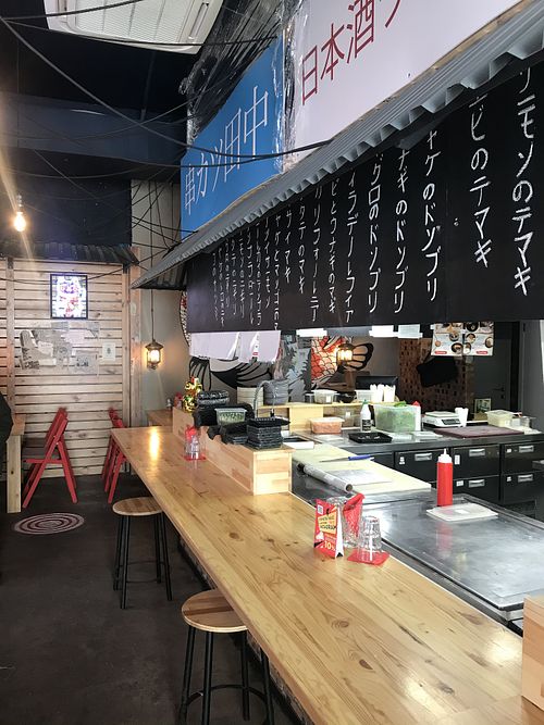 Tables at Oishi in Irkutsk