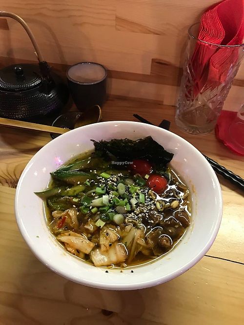 Vegan Ramen at Oishi in Irkutsk