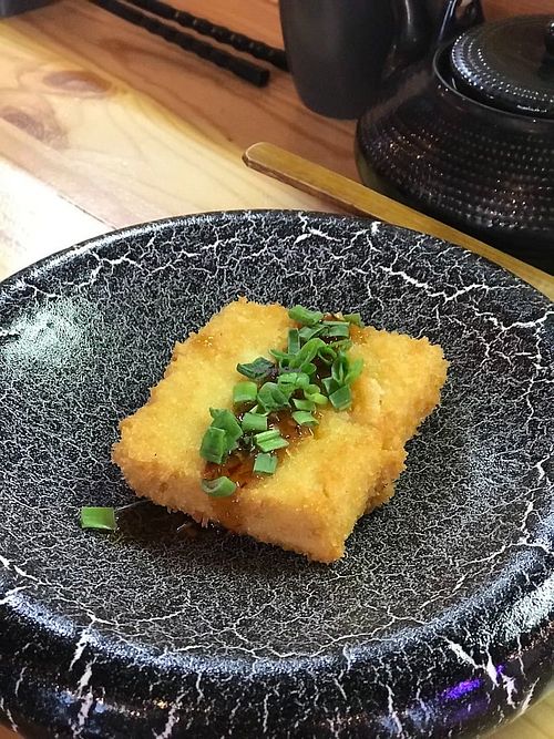 Tofu Karaage at Oishi in Irkutsk