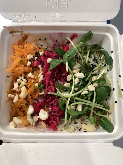 Pad Thai. Colorful. Small portions so get some thing else as well￼ at Blue Pearl Cafe in Ardmore