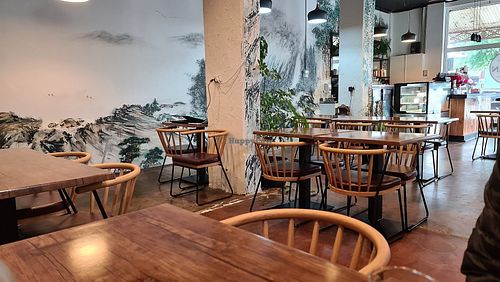 Comfortable seating at The Vegan Club in Carlton North