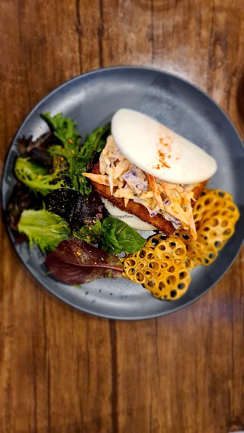 Tempura bao at The Vegan Club in Carlton North